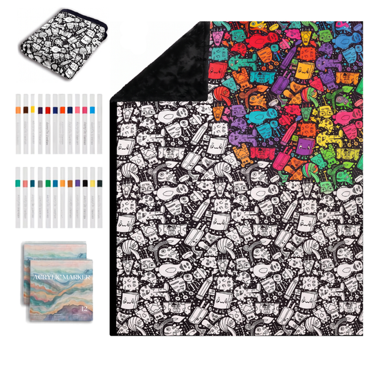 Manta para Colorear Lavable